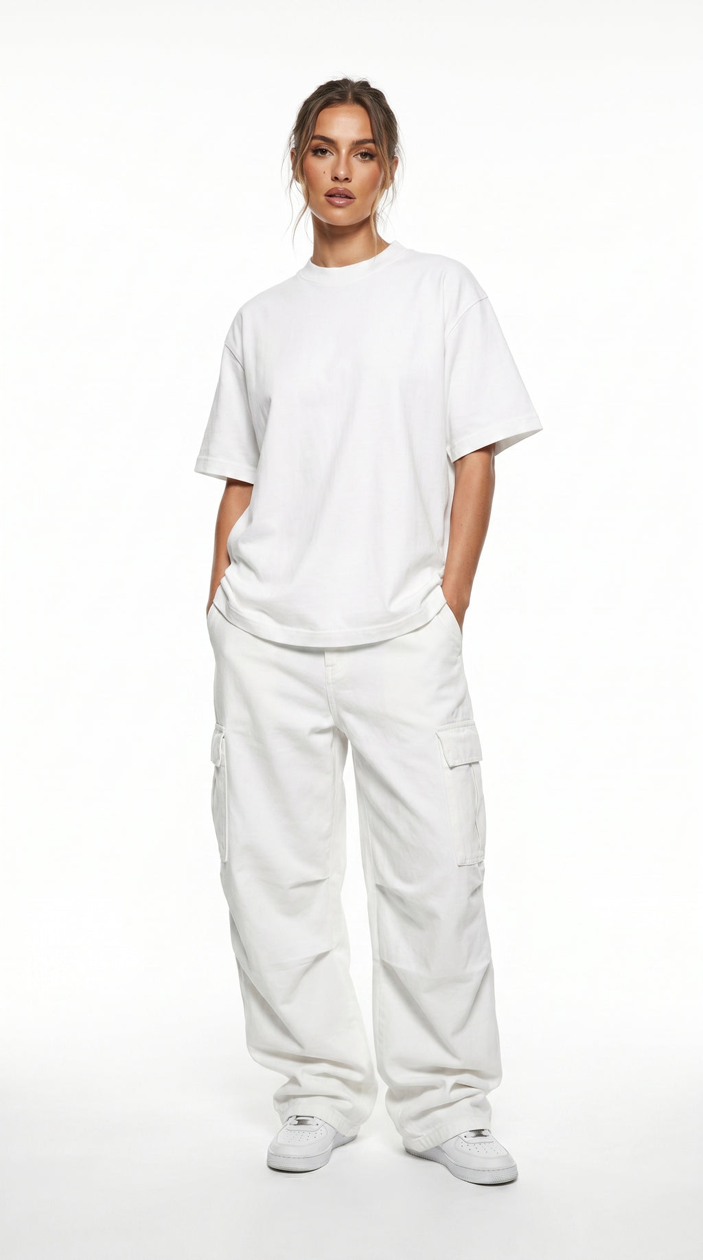 Camiseta Oversize Critical white.