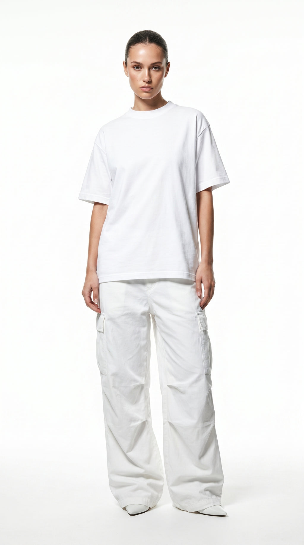 Camiseta Oversize Critical white.
