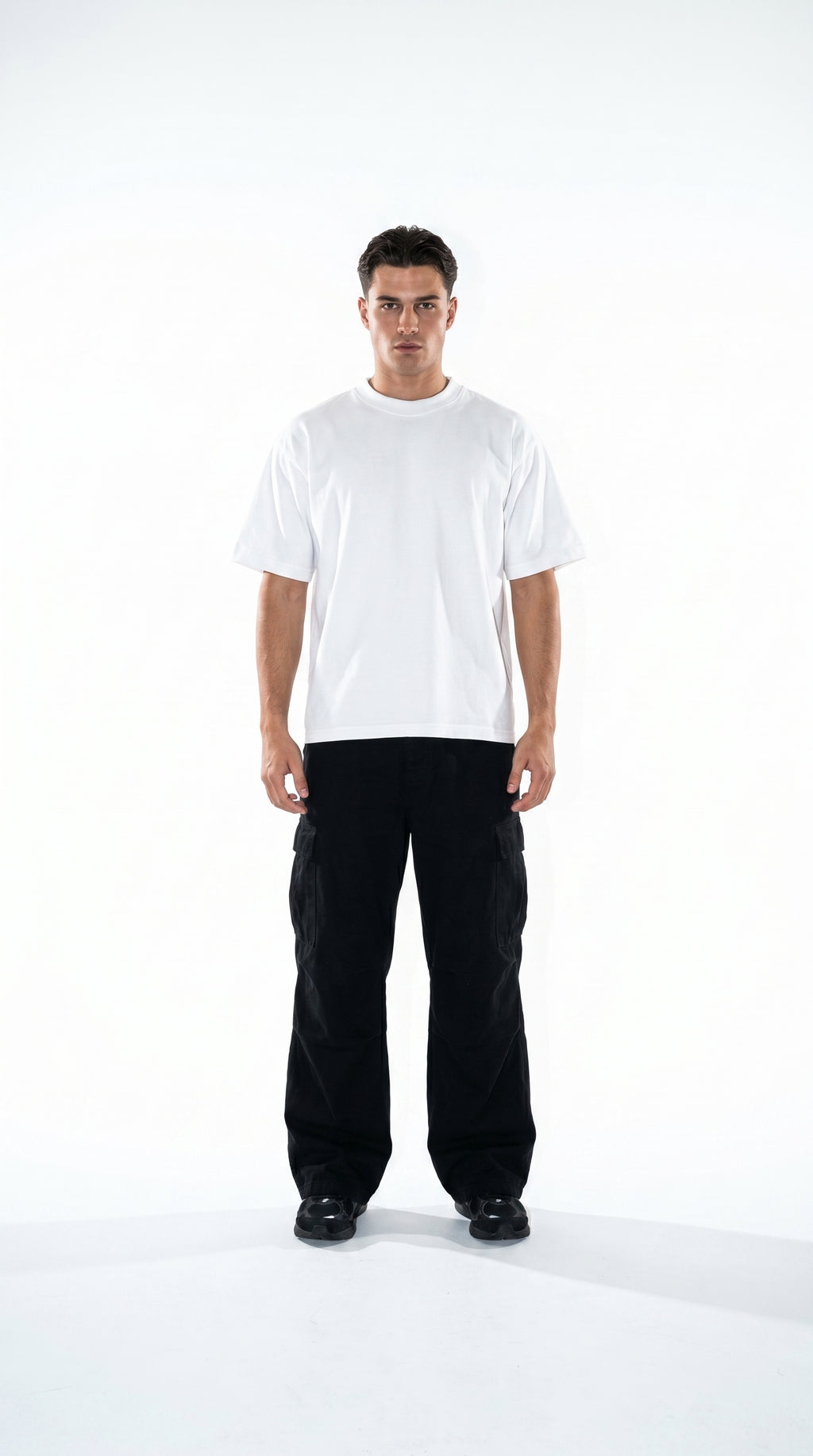 Camiseta Oversize Critical white.