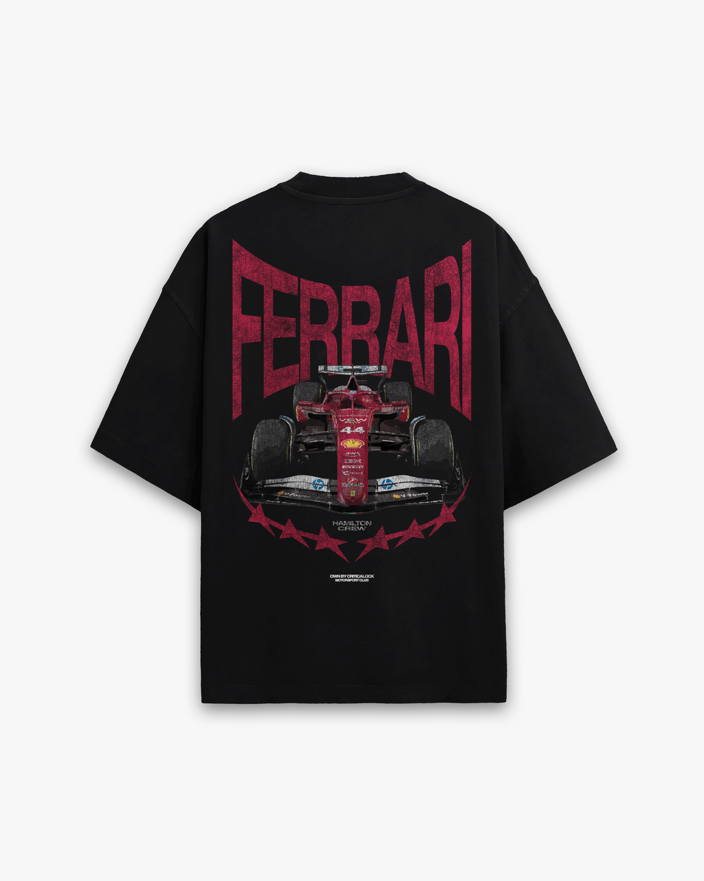 F1  Ferrari Hamilton crew.