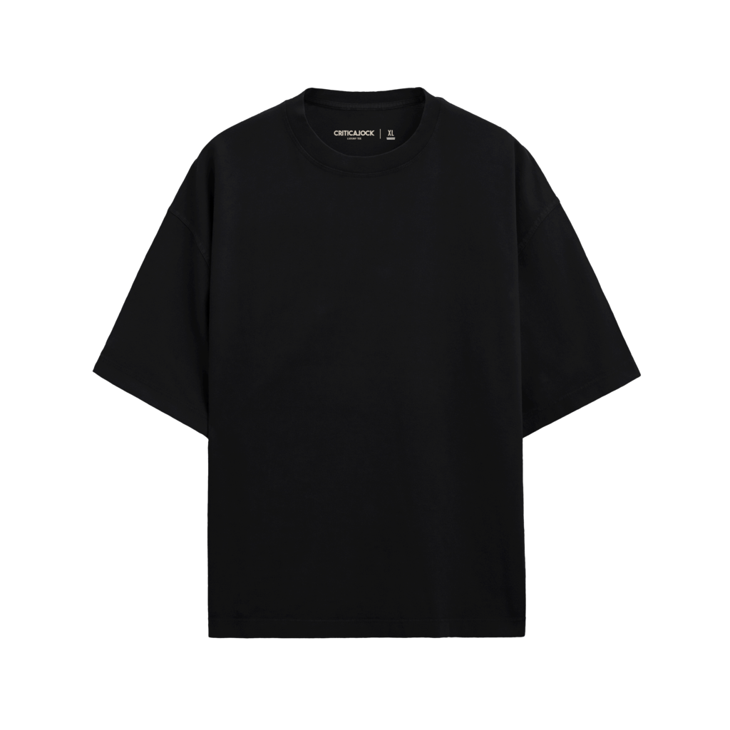 Camiseta Oversize Black God Tier.