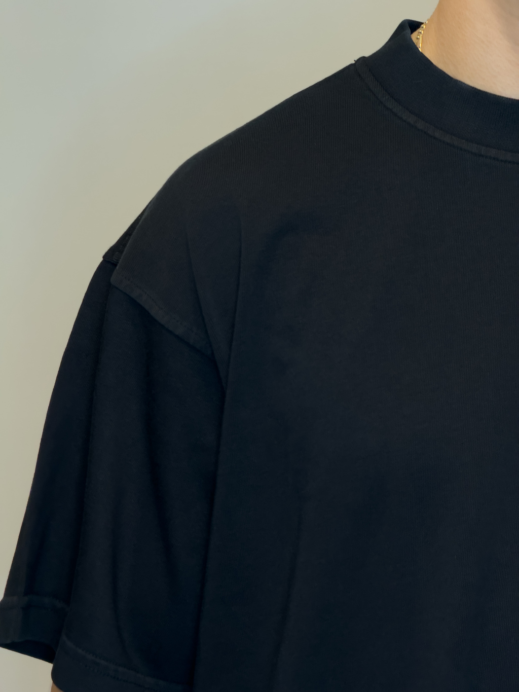 Camiseta Oversize Black God Tier.
