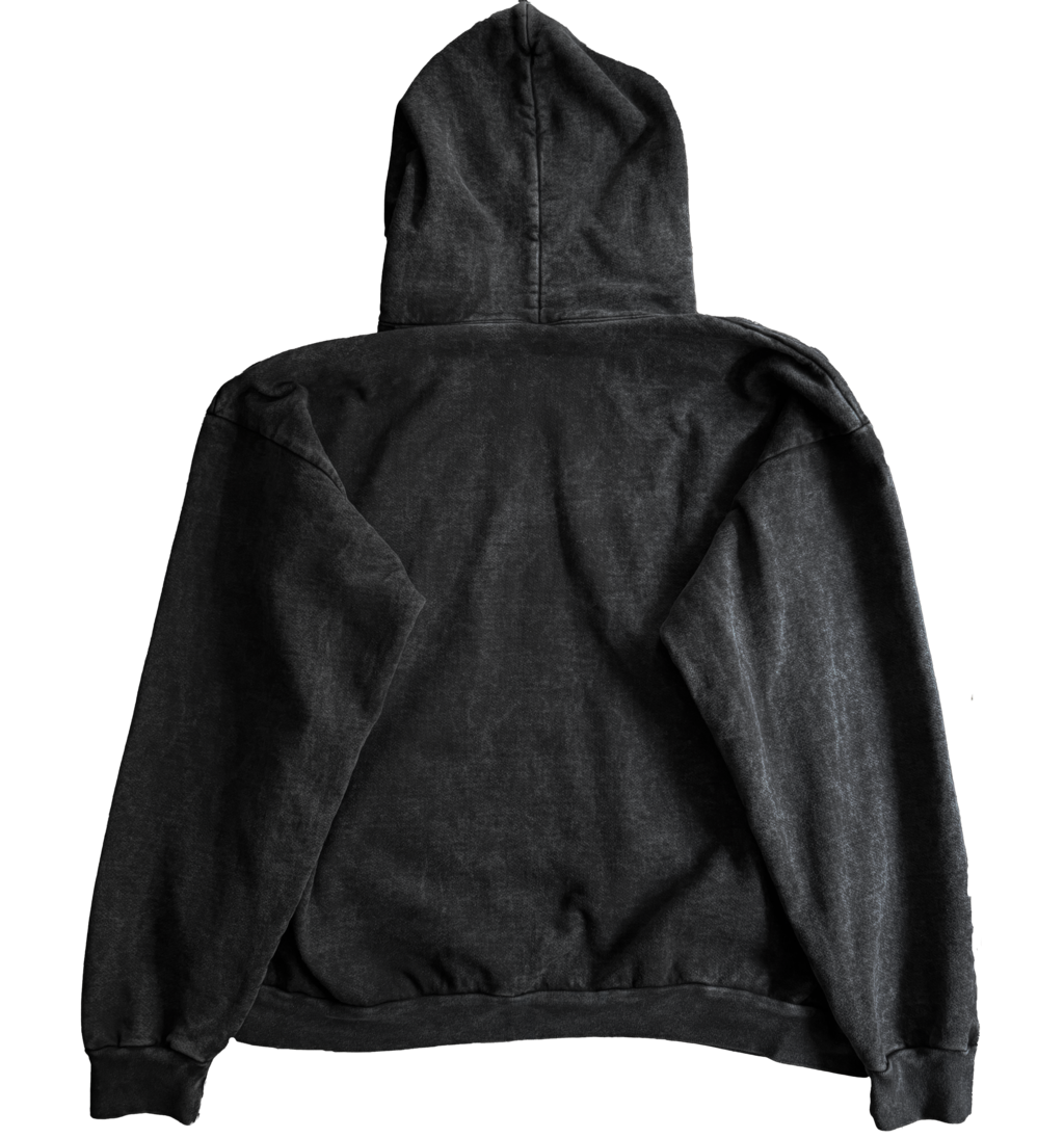 Hoodie mineral wash